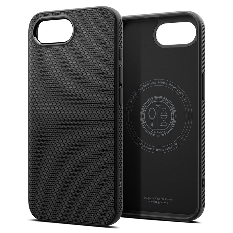 iPhone 16e MagSafe Liquid Air Case Gummi Hülle (ACS09151) - Schwarz
