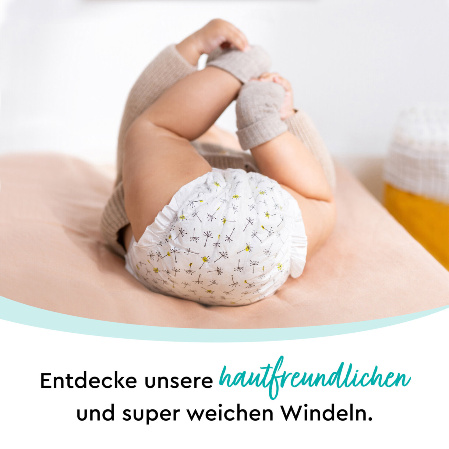 Lillydoo hautfreundliche Windeln Größe 3, 6-10 kg, 22 Stück