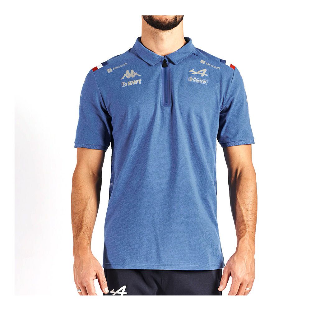 Kappa ASHAM BWT ALPINE F1 TEAM - Polo Homme blue royal marine