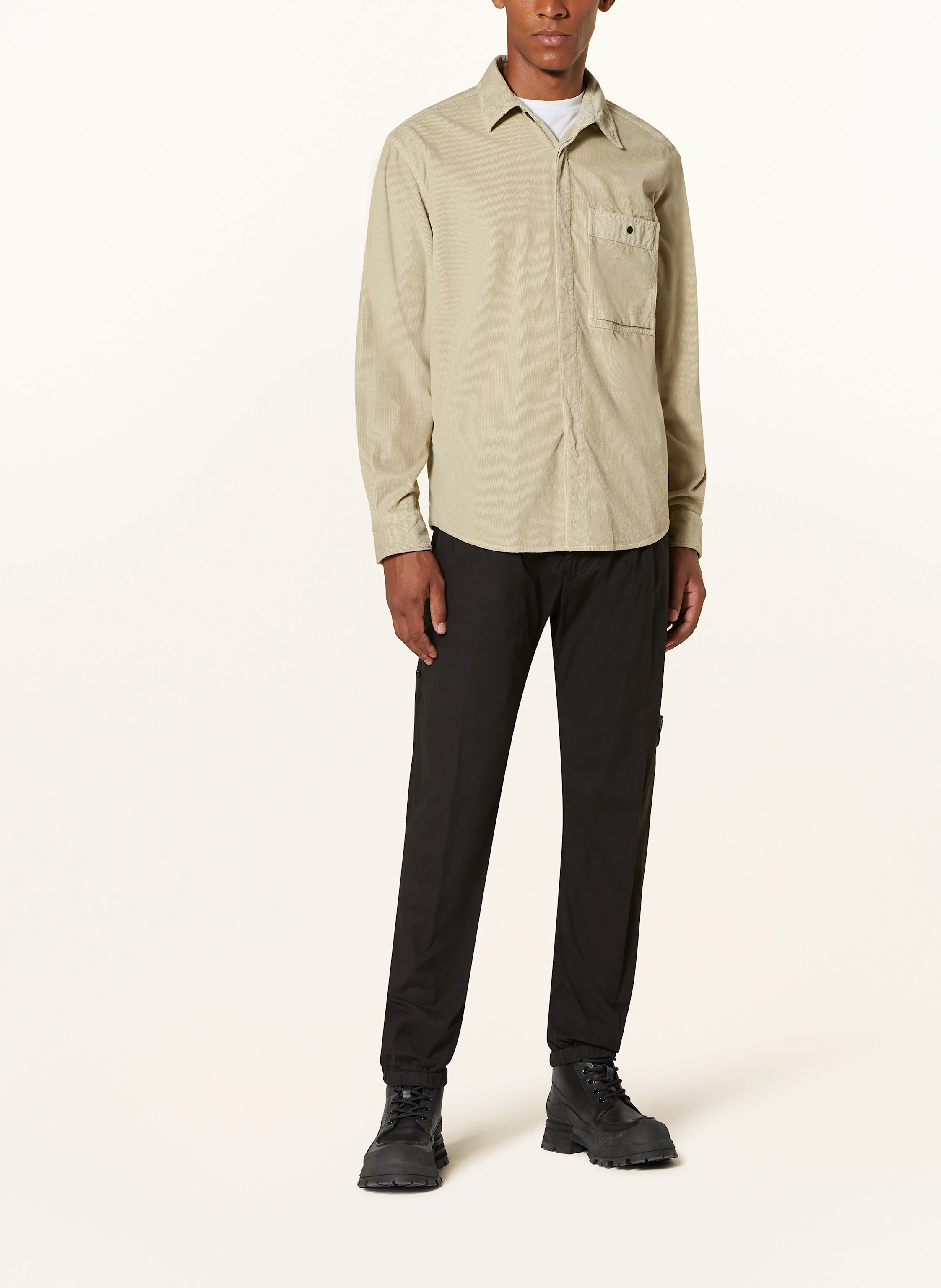 STONE ISLAND Cordhemd Comfort Fit