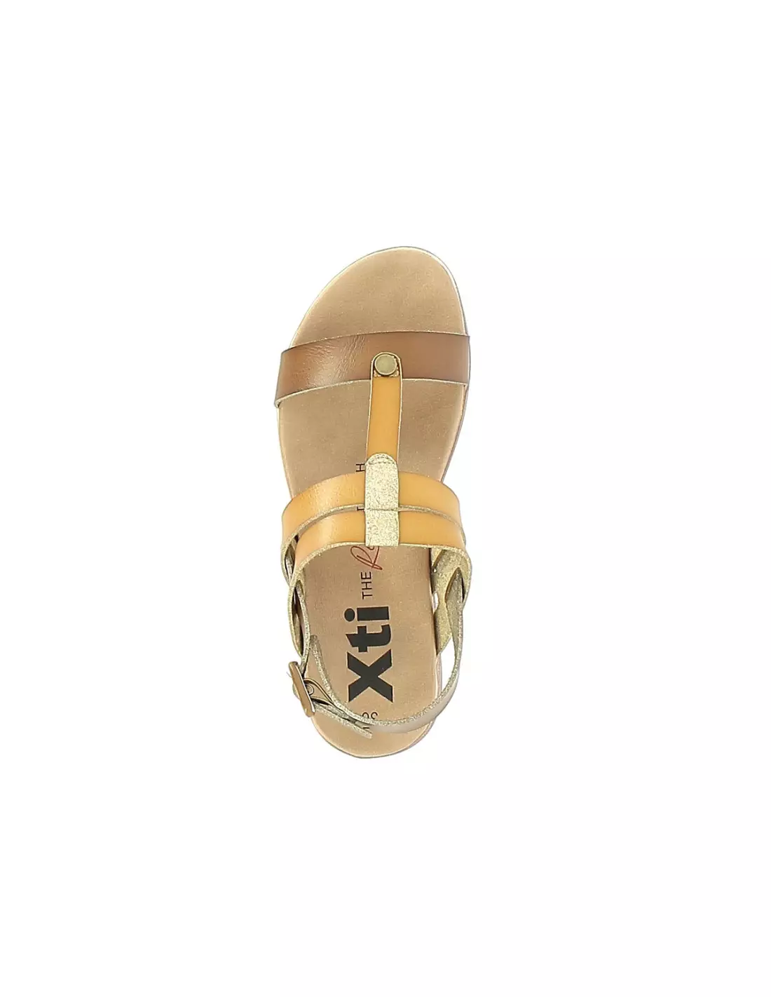 XTI 49845 - Sandales & nu-pieds Yellow