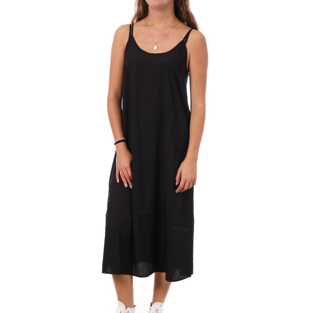 Vero Moda Robe Noire mi-longue Femme Vero Moda Jeanett
