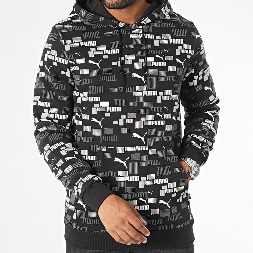 Sweat Capuche 676819 Noir