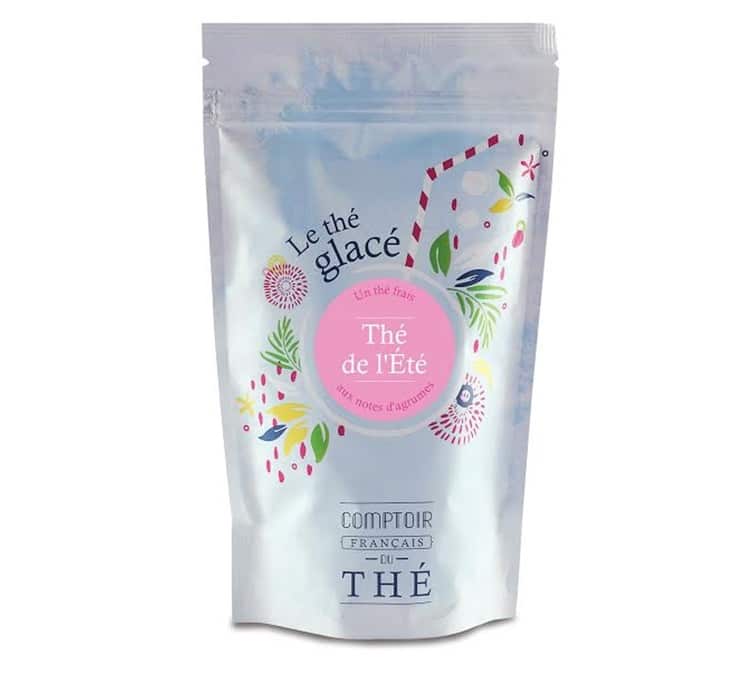 Thé glacé Thé de l'été - 10 pyramides - COMPTOIR FRANÇAIS DU THÉ