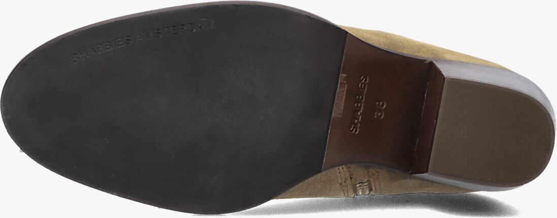 SHABBIES beige shabbies enkellaarsjes julie ankle boot