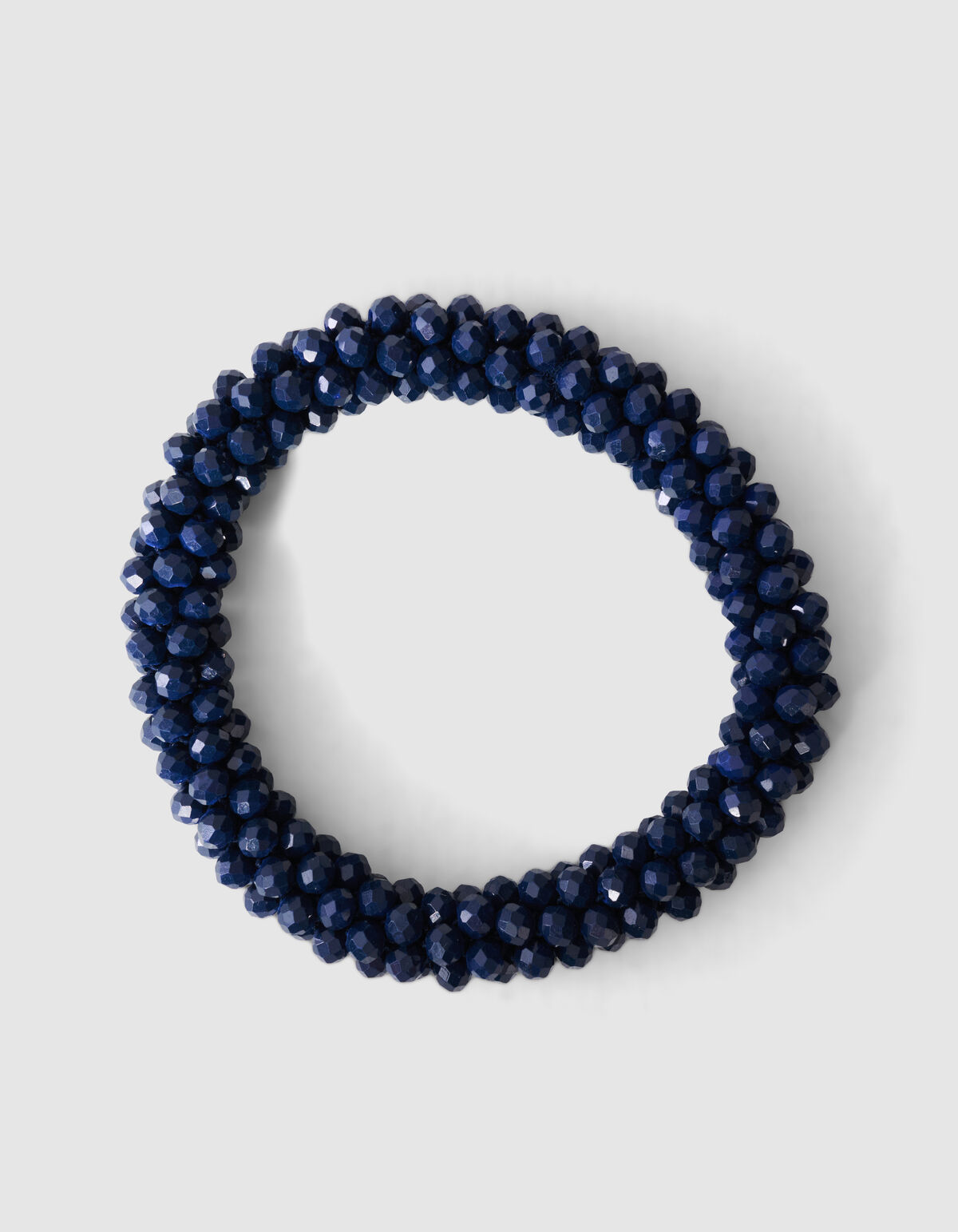 Beaded Armband Donkerblauw