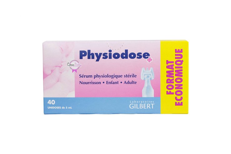 Sérum physiologique 40x5ml