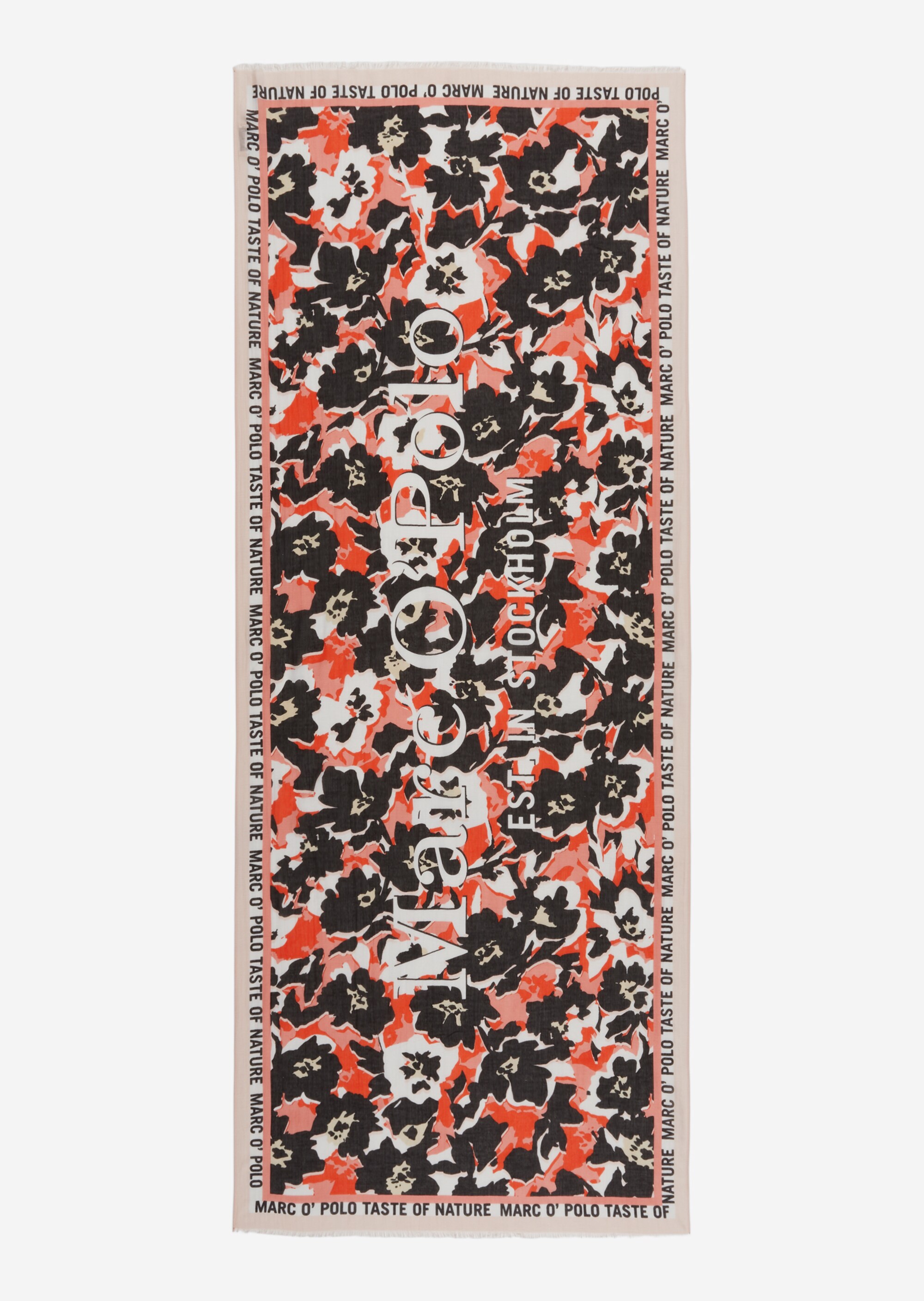 Schal mit Allover-Printmit Tencel™ Lyocell