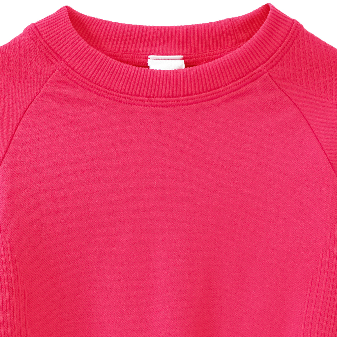 Famy Mädchen Thermo-Shirt in Seamless-Optik pink