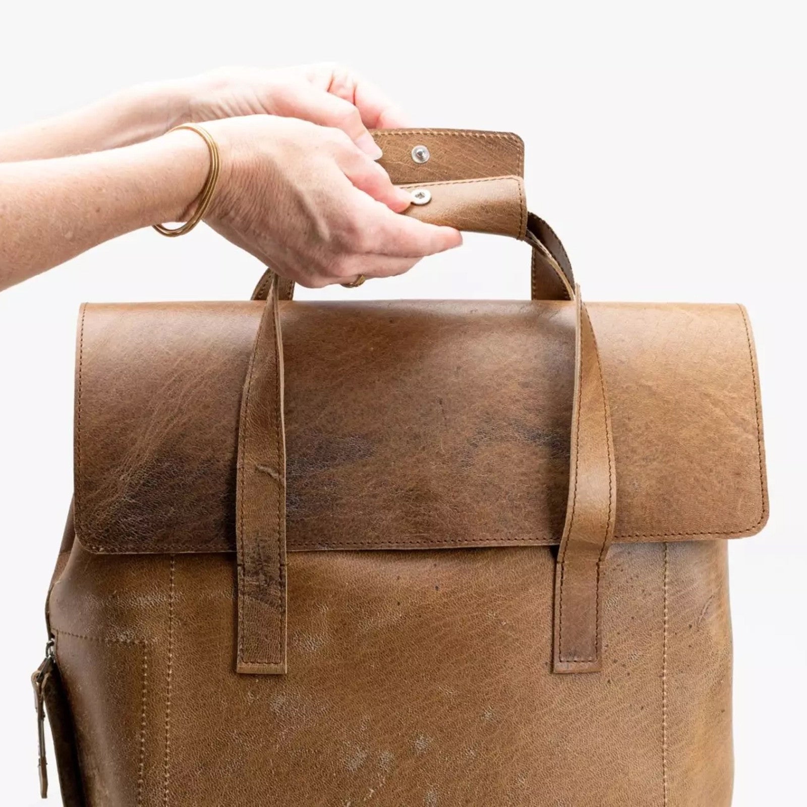 Rucksack Tura oakbrown