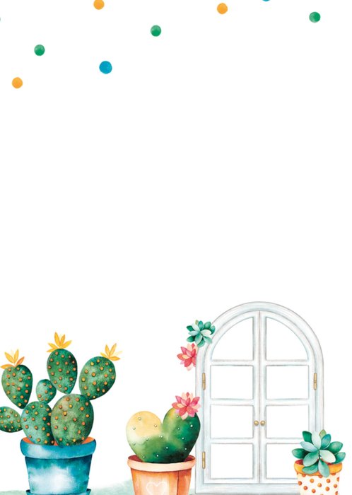 TMS | Nieuwe woning kaart | Cactussen