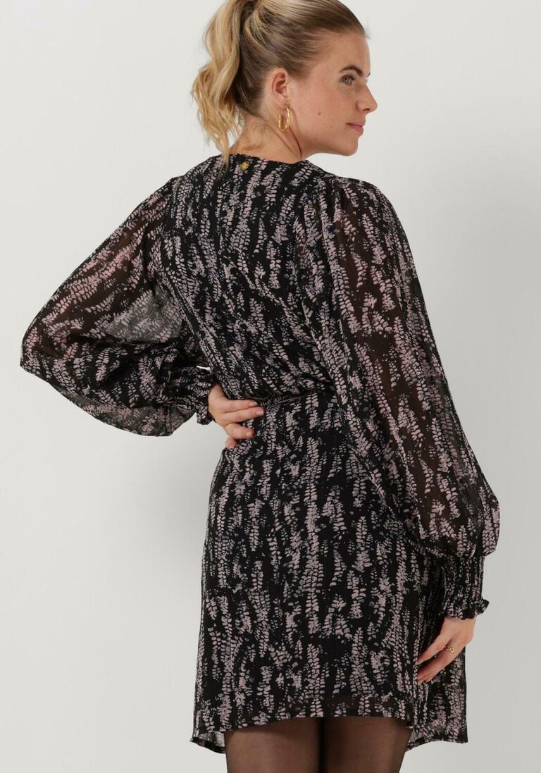 FREEBIRD lila freebird mini jurk xeni dress