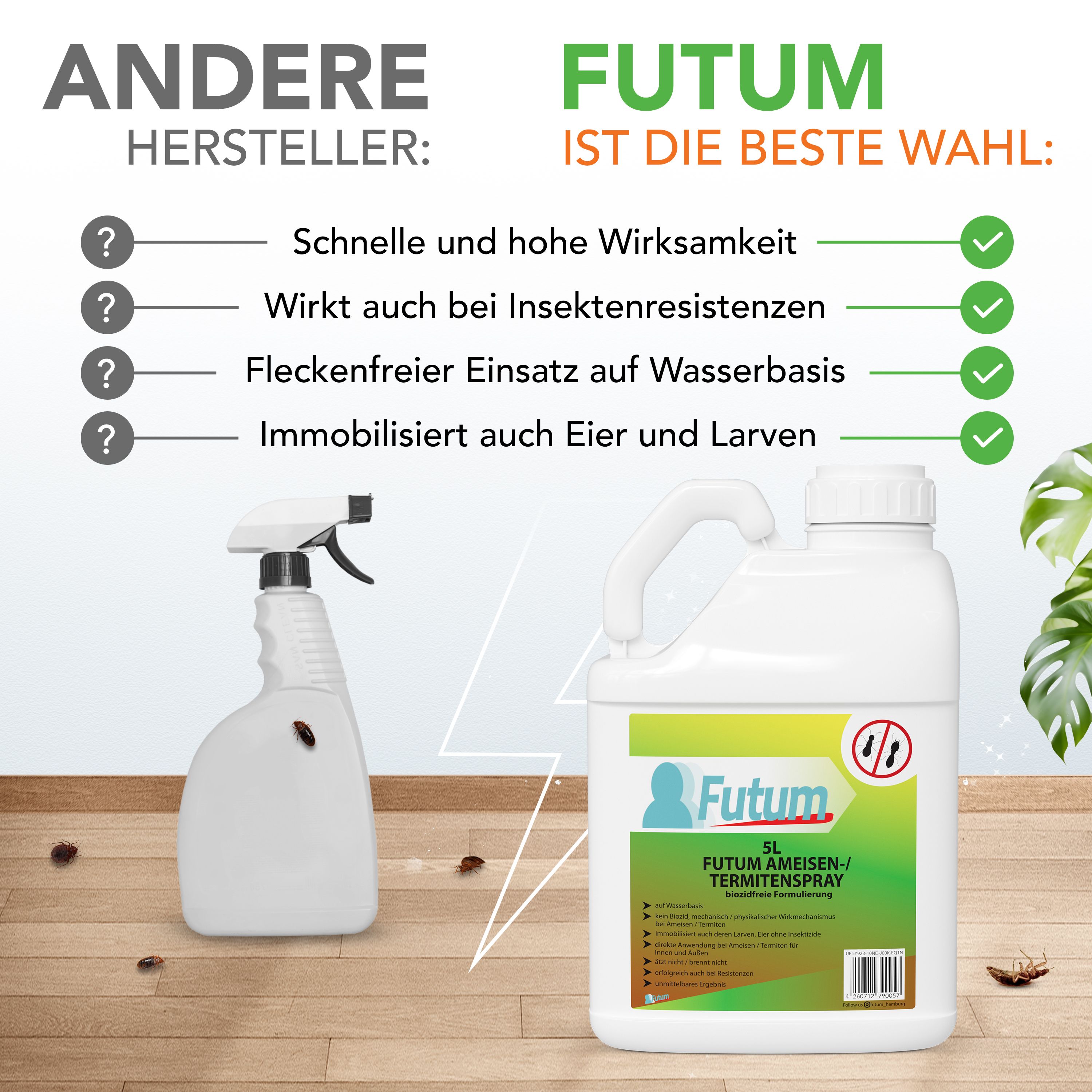 FUTUM 5L Ameisen- / Termitenspray