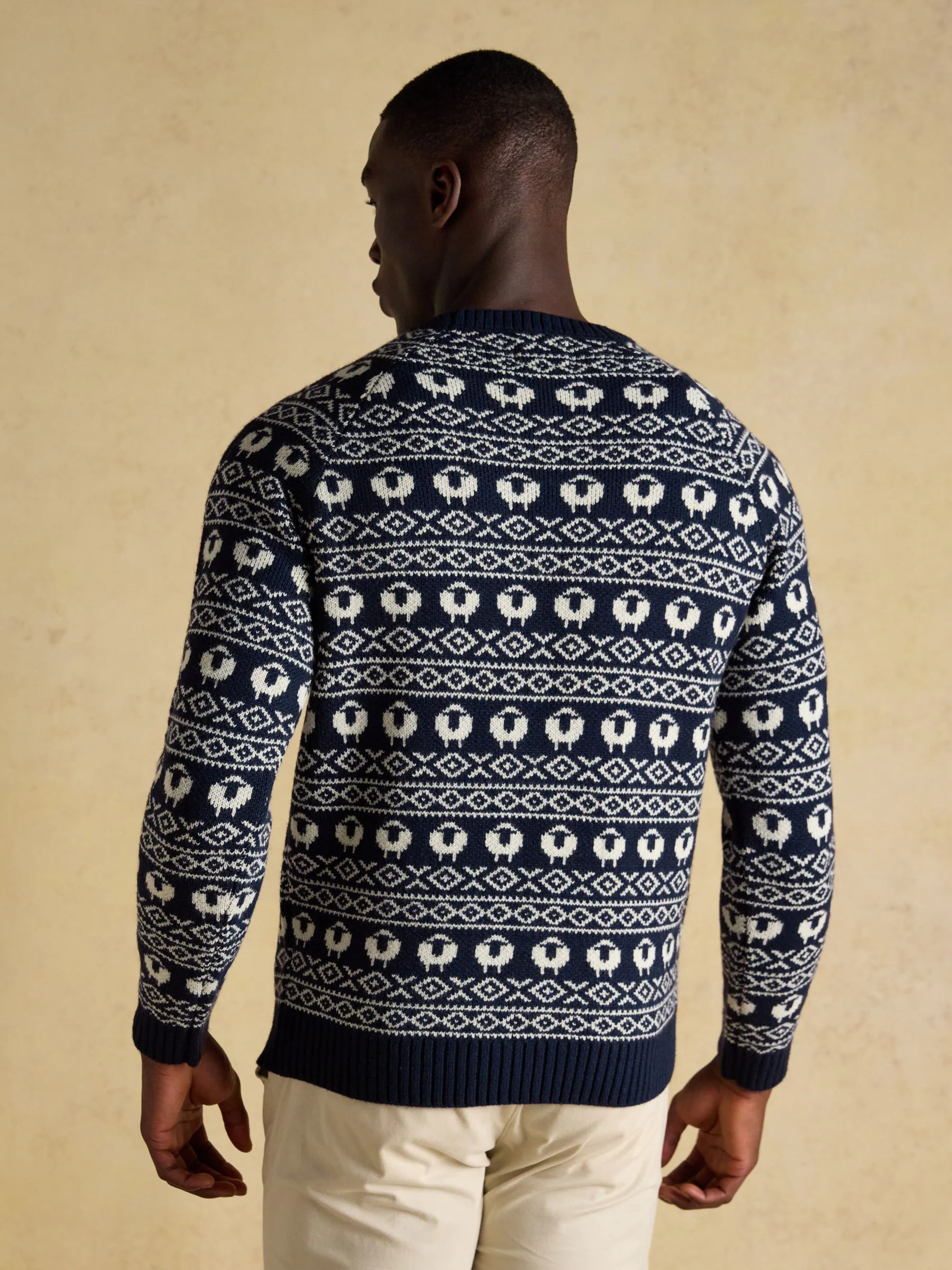 Baa Humbug Intarsia Christmas Jumper