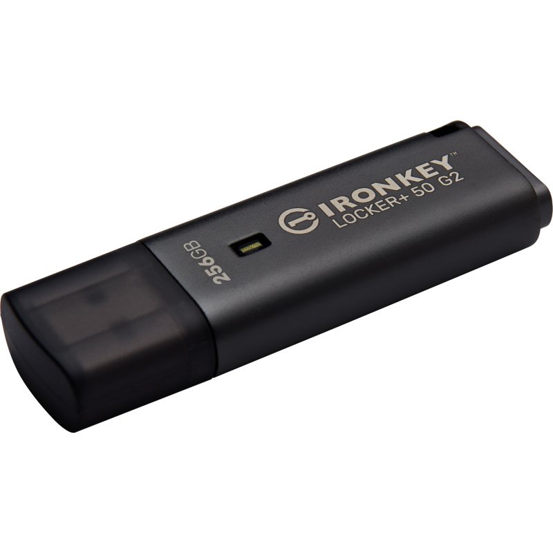Kingston Technology IronKey 256 Go Locker Plus 50 G2, FIPS 197, AES-256