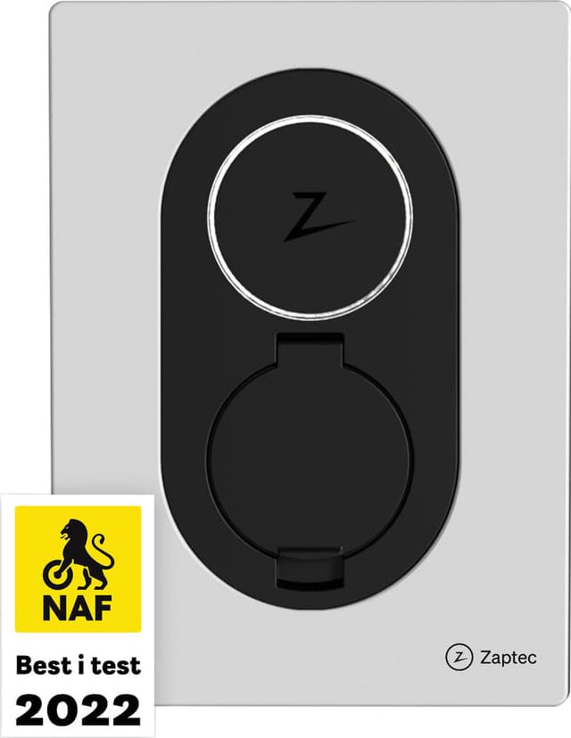 Zaptec Go elbiloplader 900-00107 (skyhvid)
