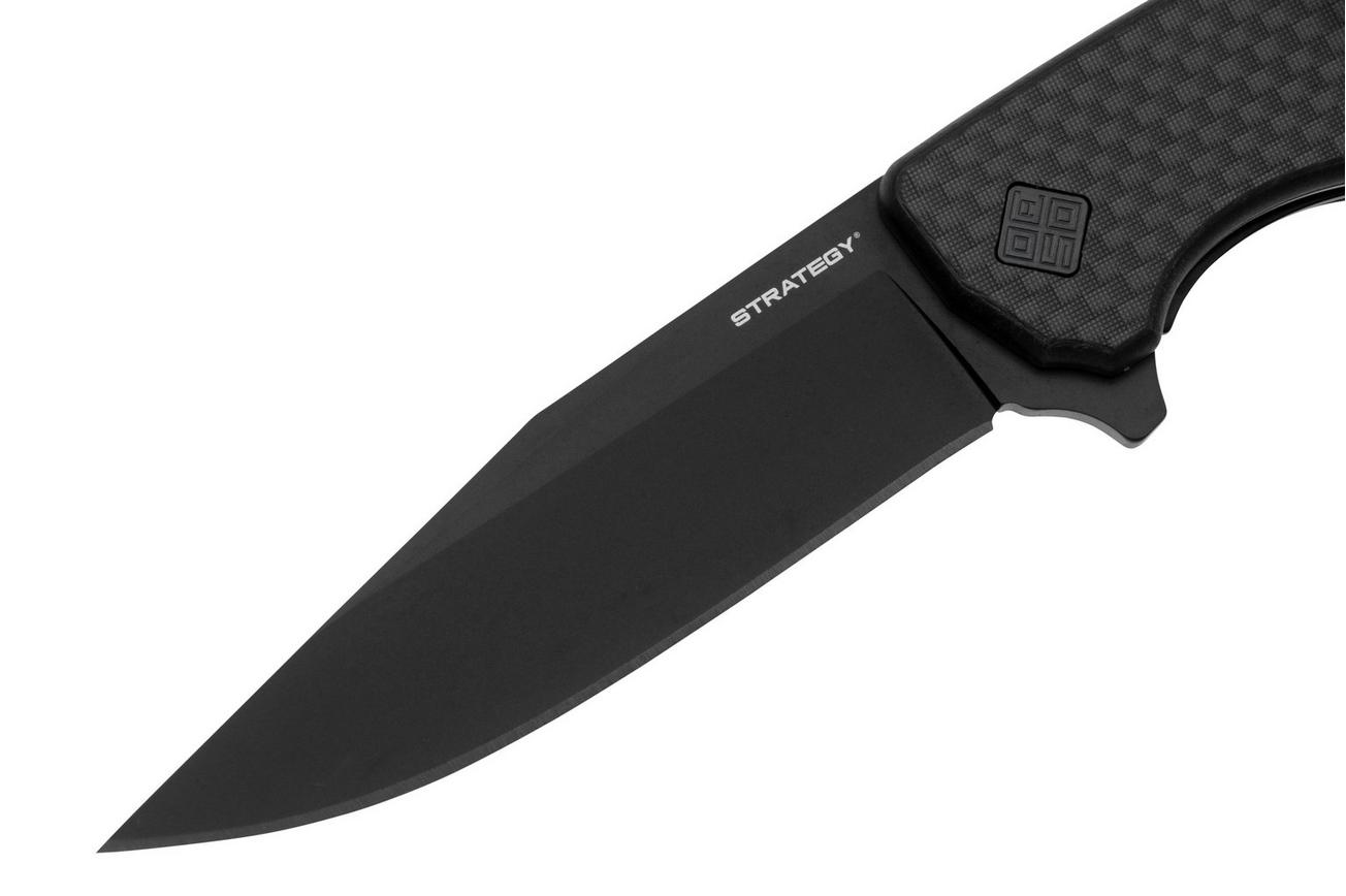 Ocaso Strategy 29BCB Black Blade, G10 Carbon Fiber Peel Ply, zakmes