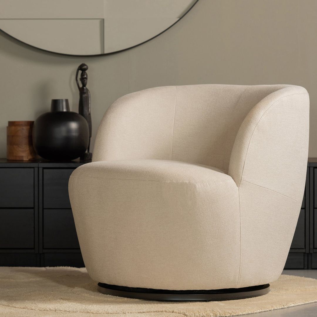 WOOOD   Serra Draaifauteuil