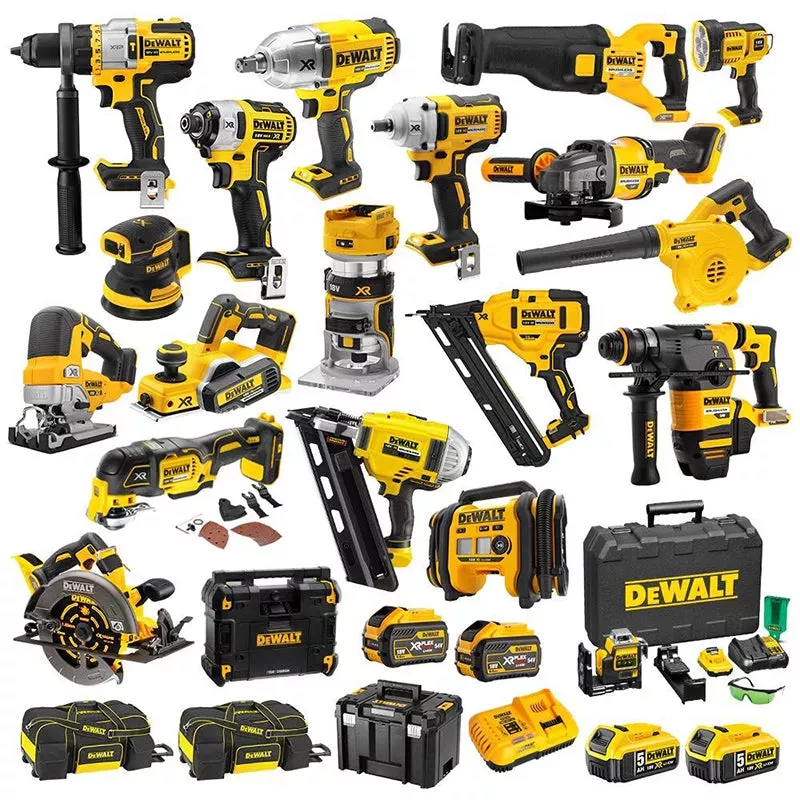 Kit combinado sem fio DEWALT 18V Li-Ion (28 ferramentas) 2024