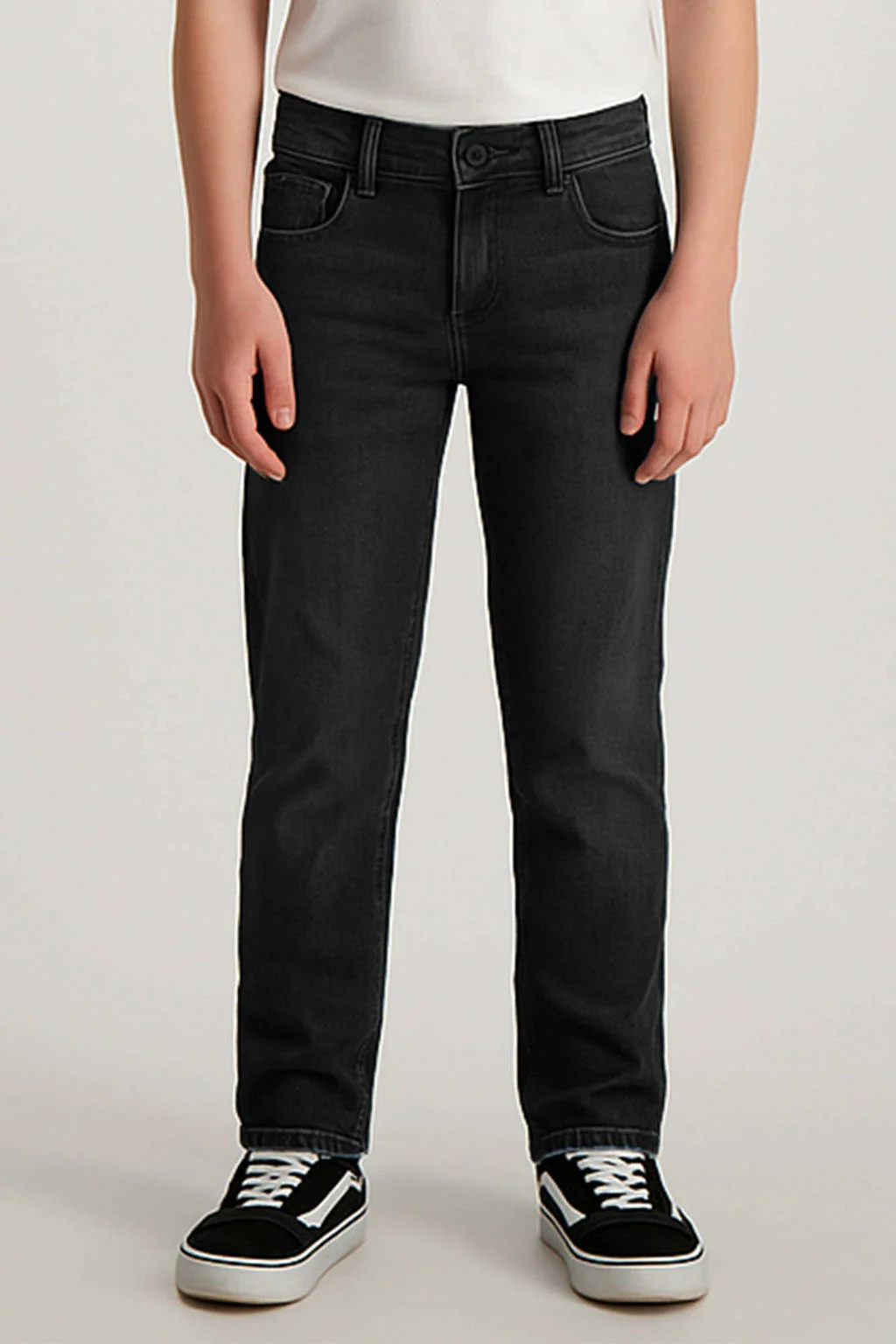 Cars waist regular fit jeans black denim