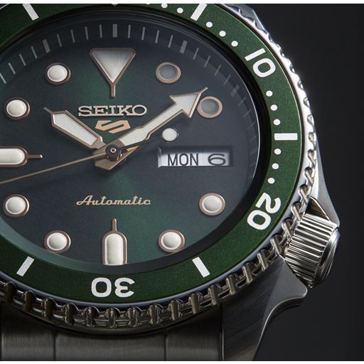 Seiko 5 Sports SRPD63K1 Herreur, Stål, 43 mm
