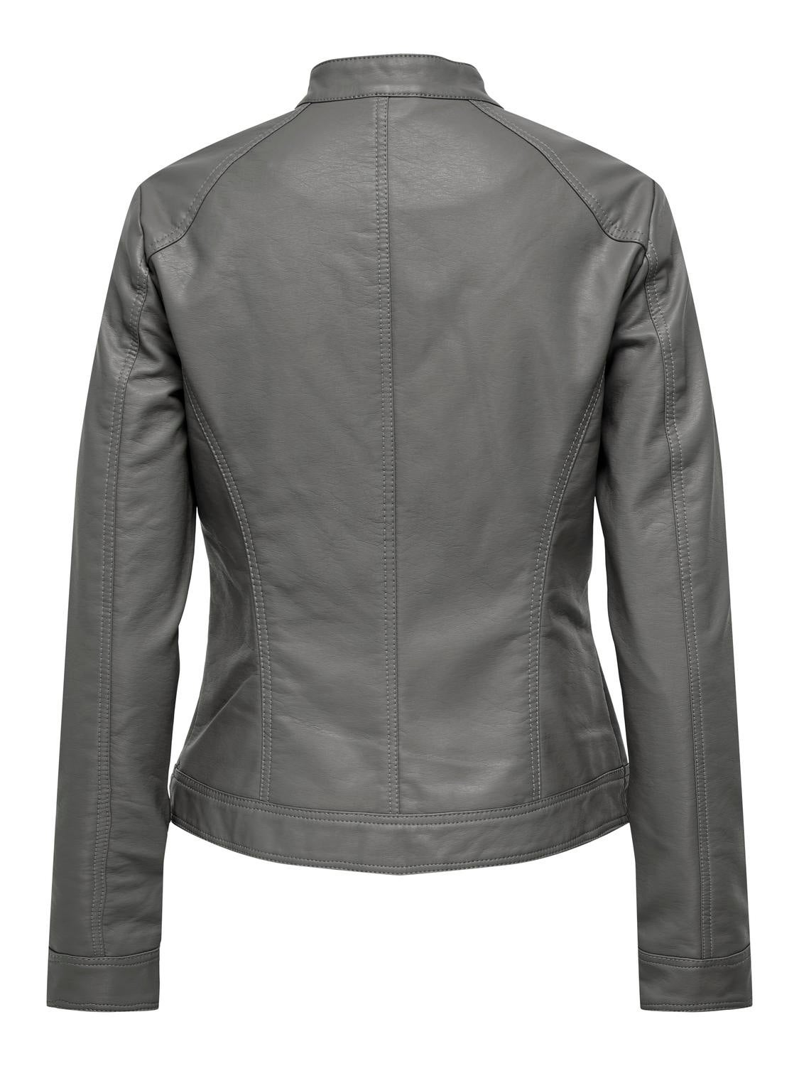 ONLBANDIT Kunstlederjacke Plum Kitten