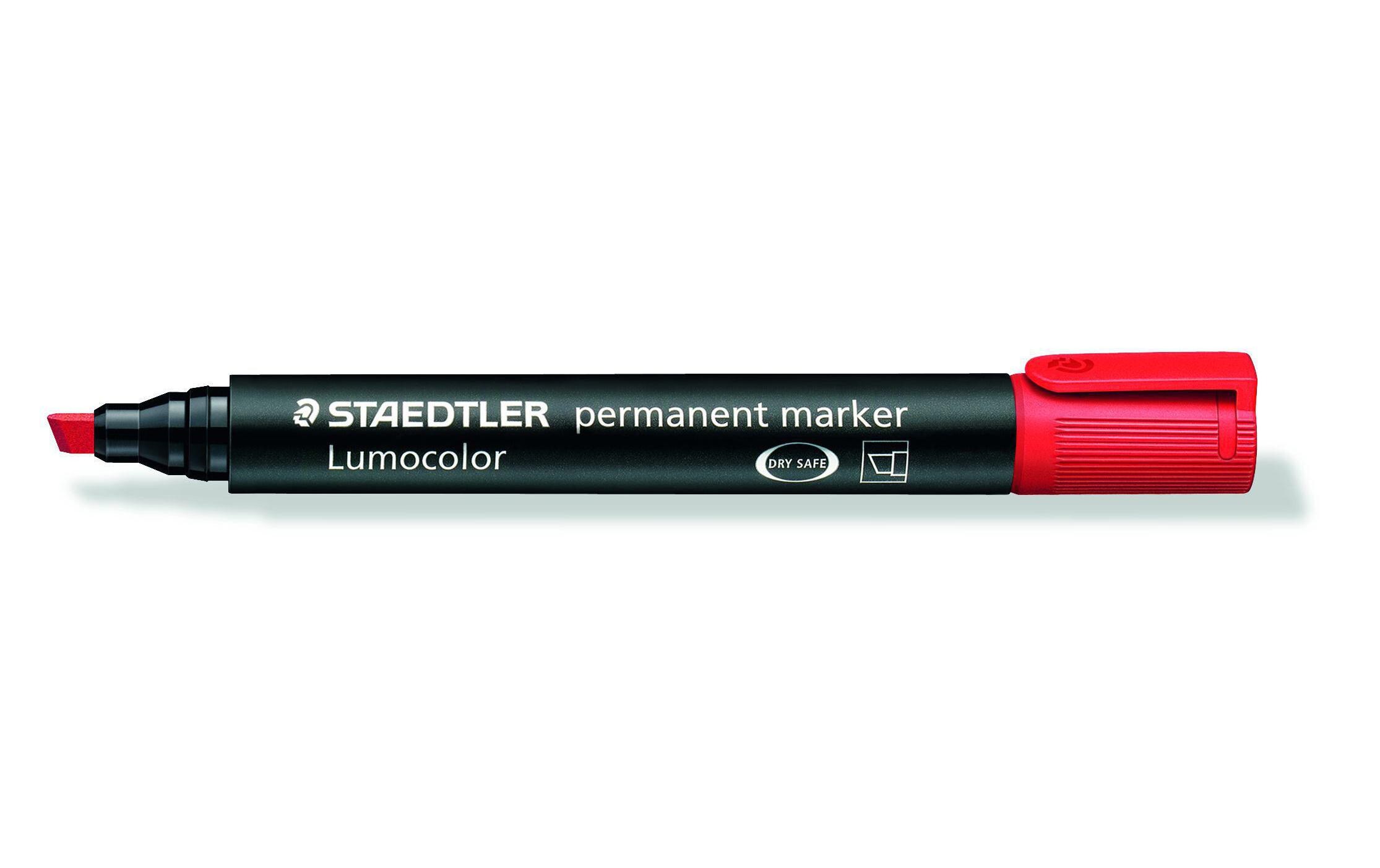Permanent-Marker Lumocolor 350 Rot, permanentPermanentmarker