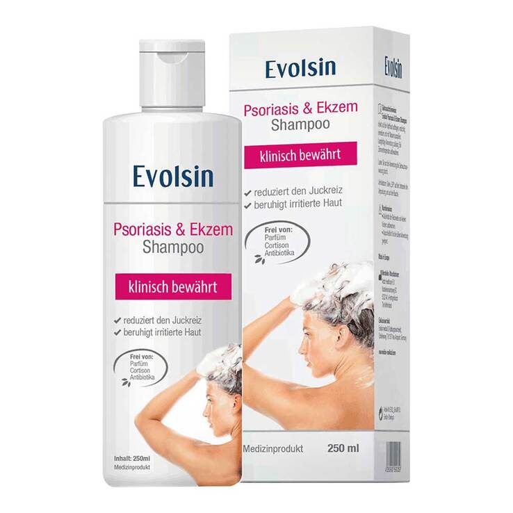 Evolsin® Ekzem & Psoriasis Shampoo, 250 ml