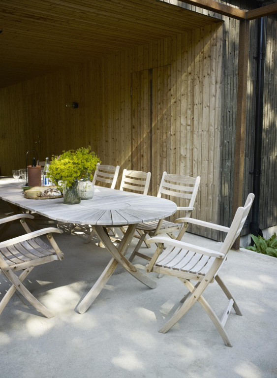 Fritz Hansen Selandia tuintafel 100x180 ovaal