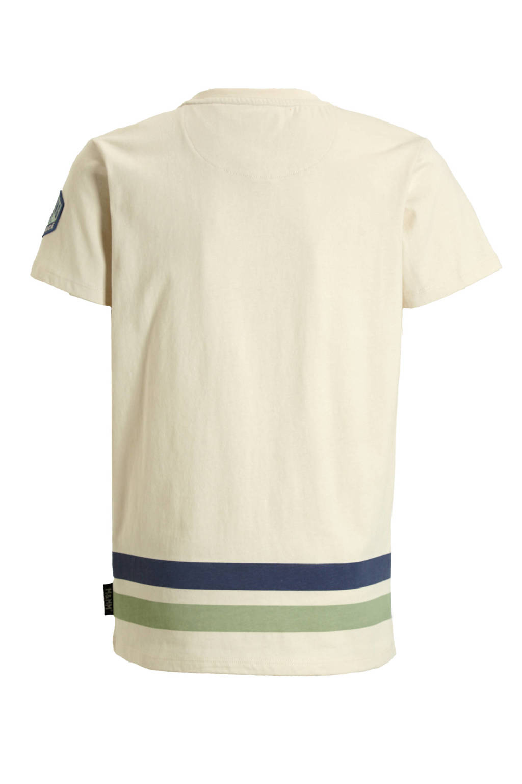 Me & My Monkey T-shirt Paoro met strepen beige
