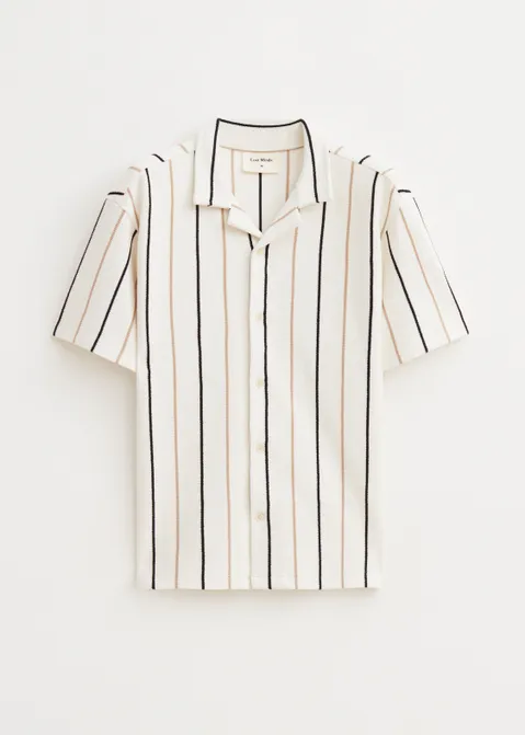 Overhemd met strepen off-white (WIT.O)
