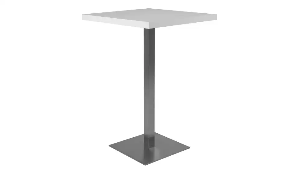 Bartisch Quadrato Weiß (70cm)