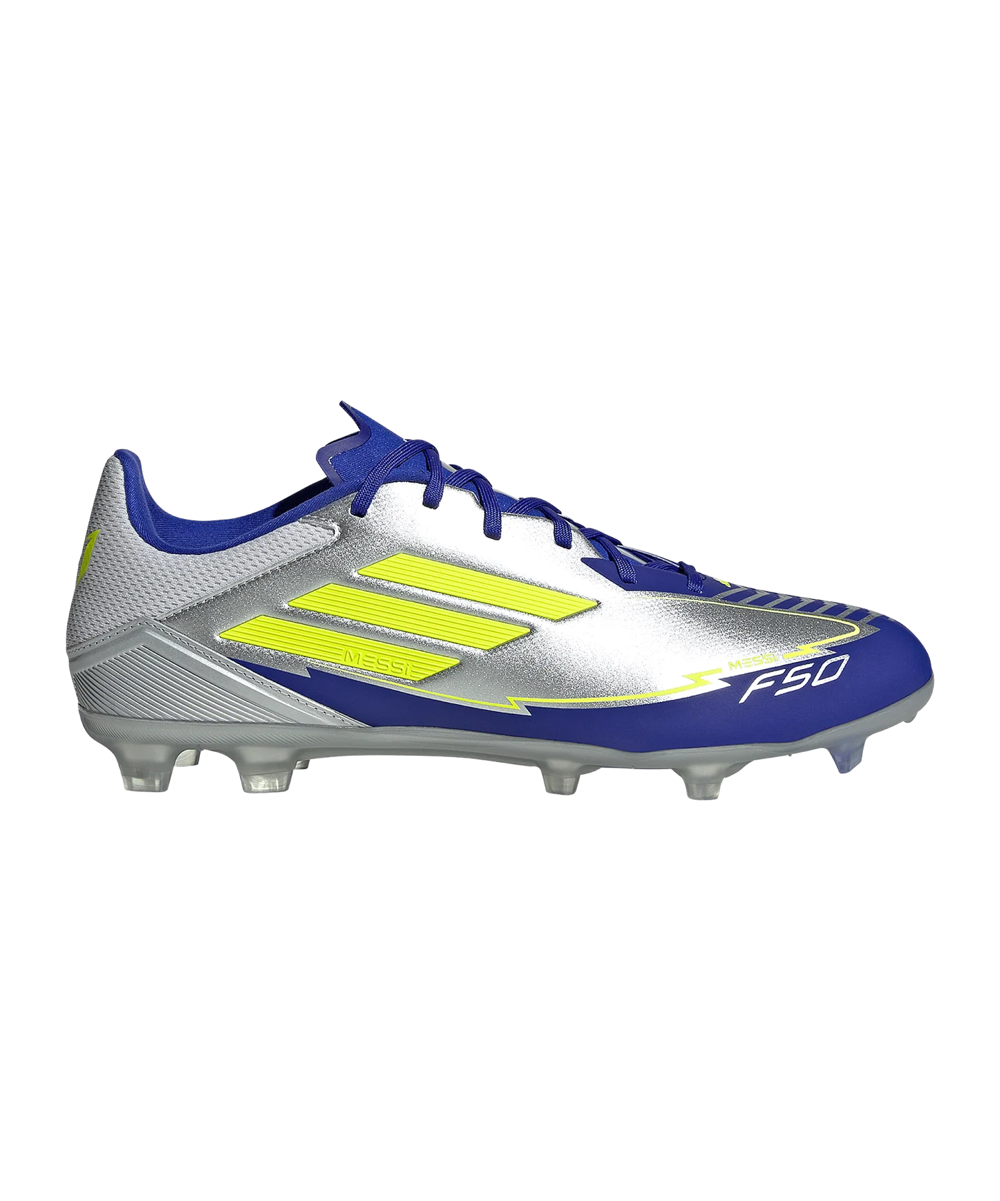 adidas F50 League FG Messi Silber