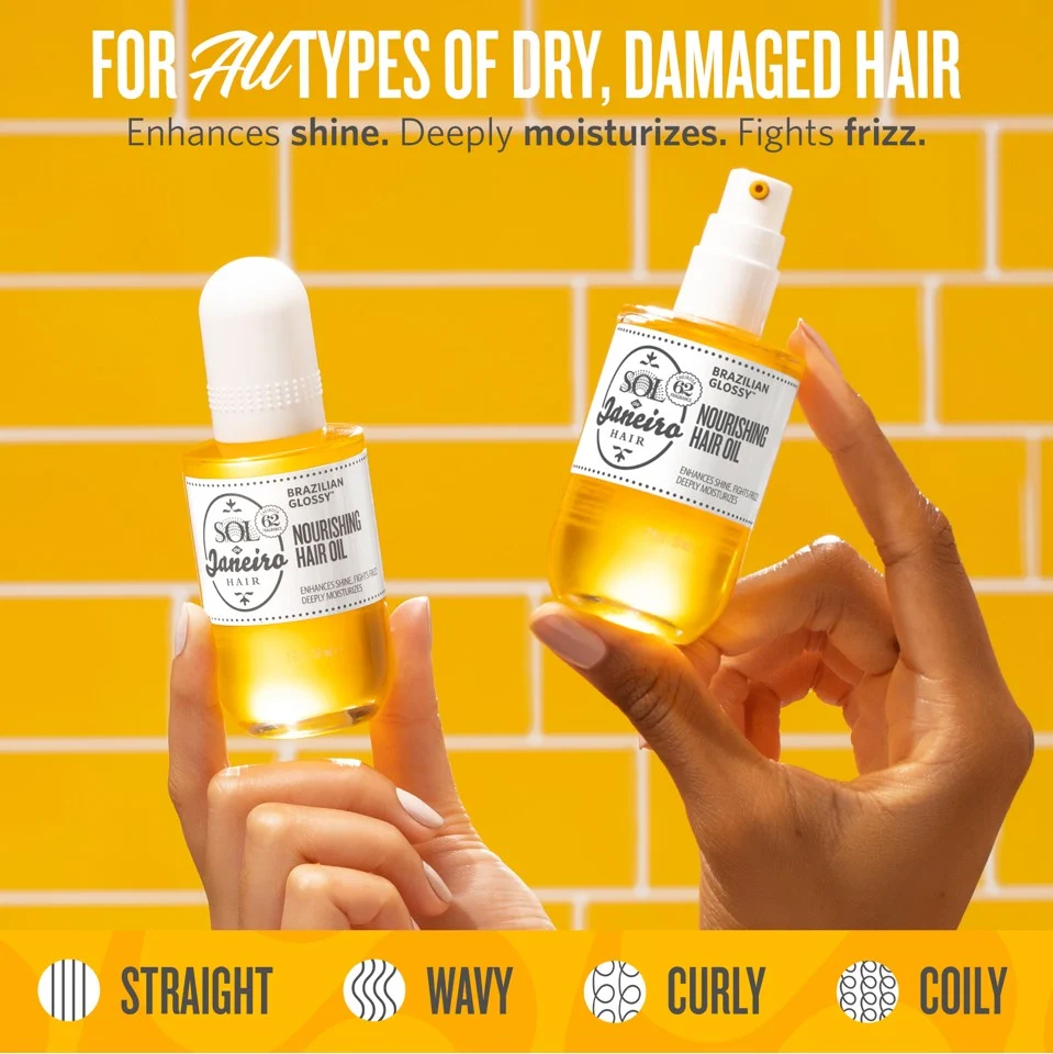 Sol de Janeiro - Brazilian Glossy Nourishing Hair Oil 60 ml - Hårolie