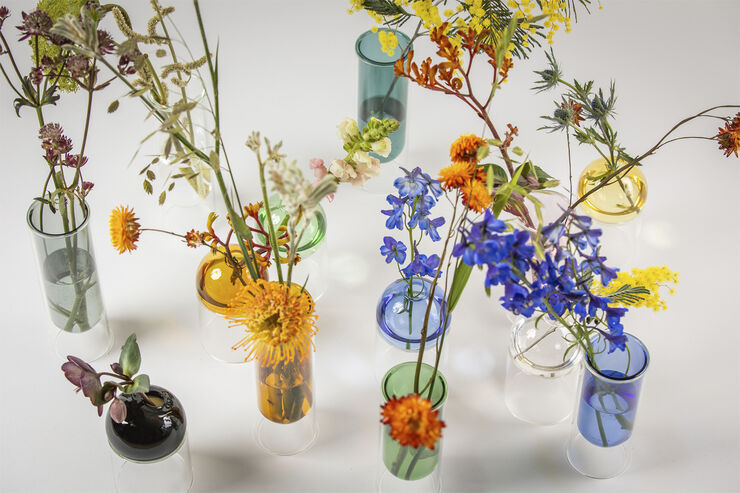 Studio About FLOWER TUBE, TALL TUBE, YELLOW, 65200Y 193