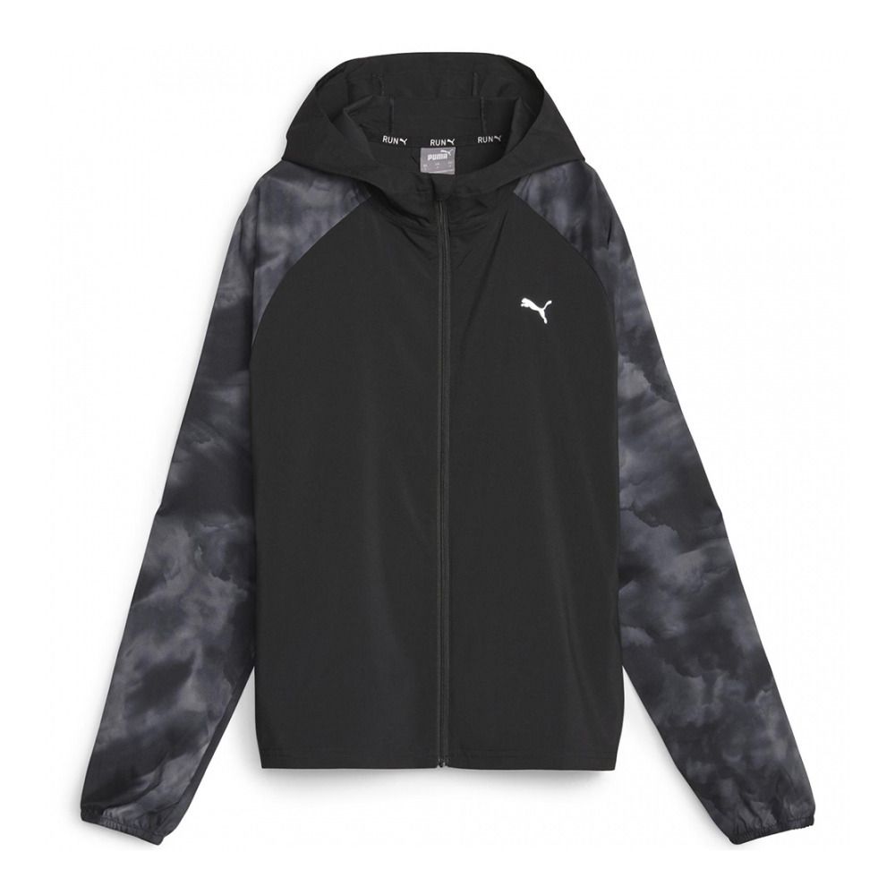 Puma RUN FAV AOP WV - Veste Femme puma black/aop