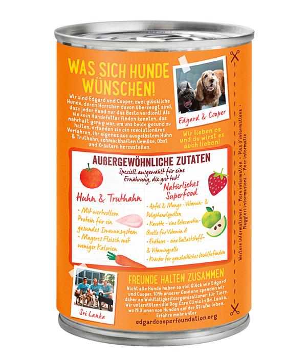 Edgard & Cooper Nassfutter für Hunde,