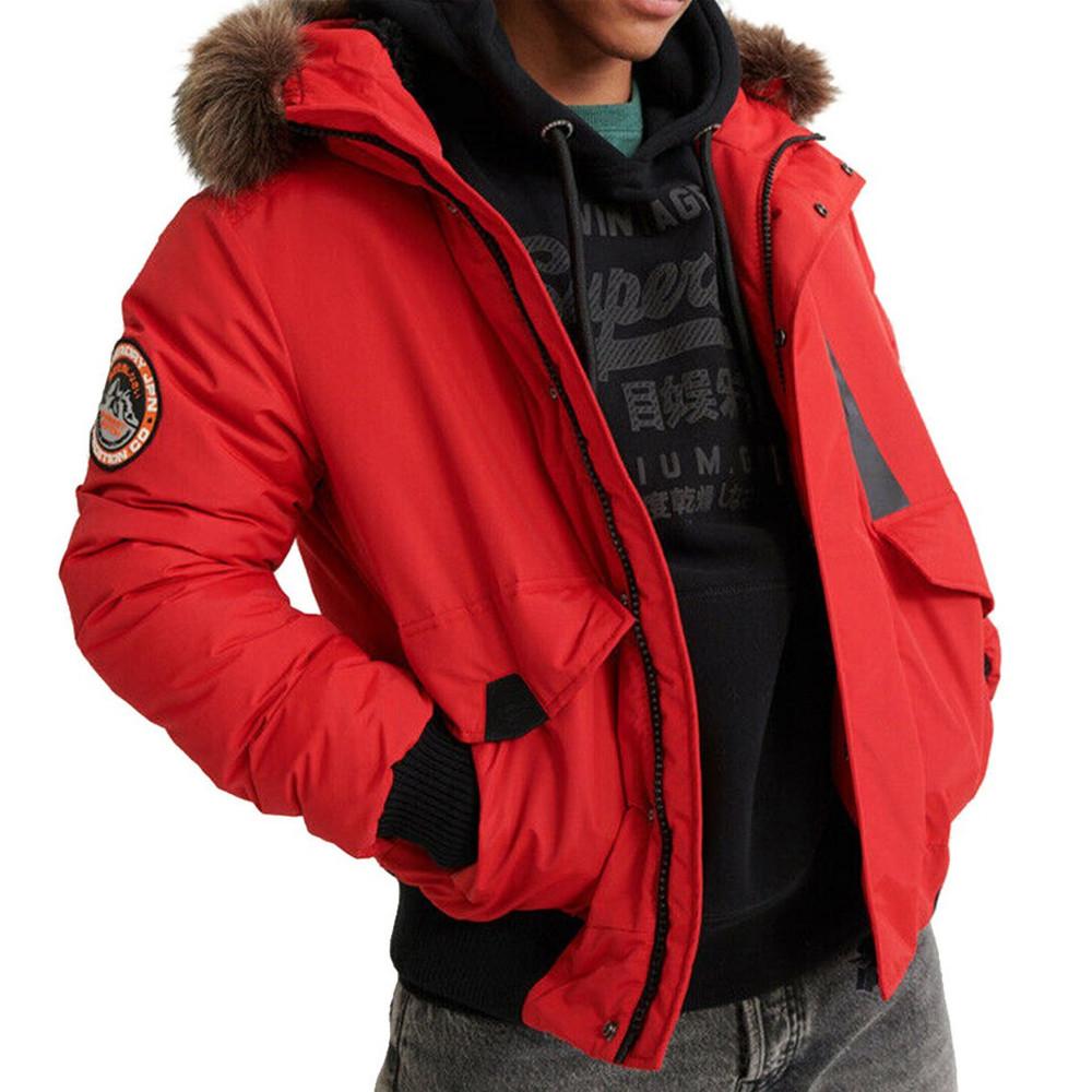 Superdry Parka Rouge Homme SuperdryEverest Bomber