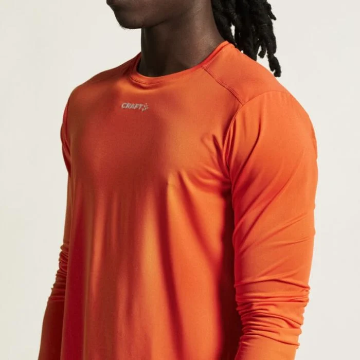 Craft Herre Trøjer Adv Essence LS Tee Orange