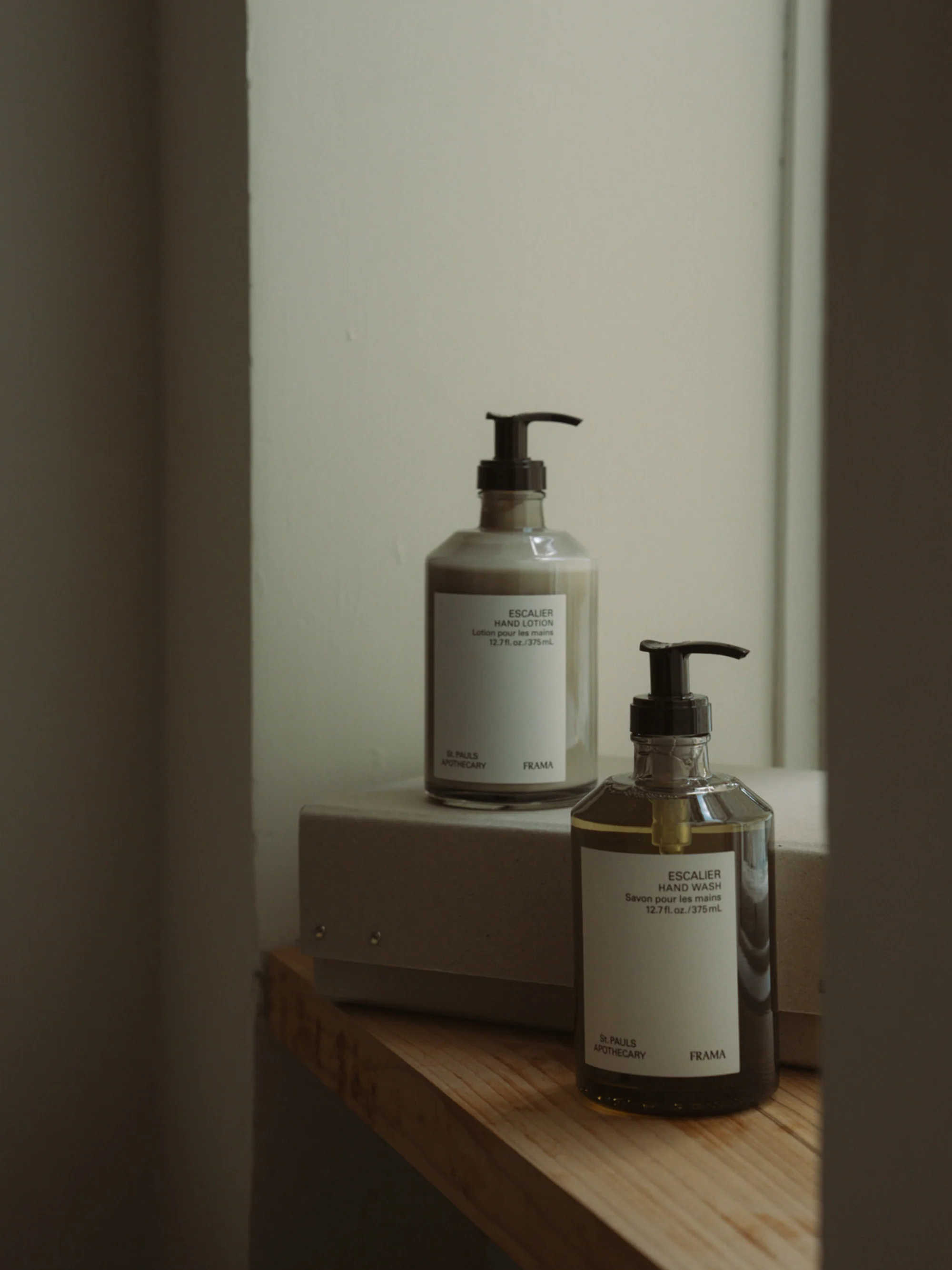 Geschenkset Escalier (wortelzaad, kardemom, vetiver & bloedorange), 2-delig