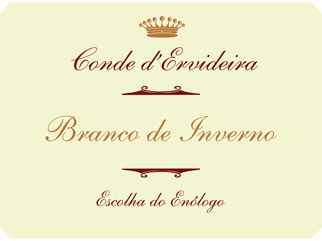 VINHO BRANCO CONDE D'ERVIDEIRA BRANCO D'INVERNO ALENTEJO 0.75L