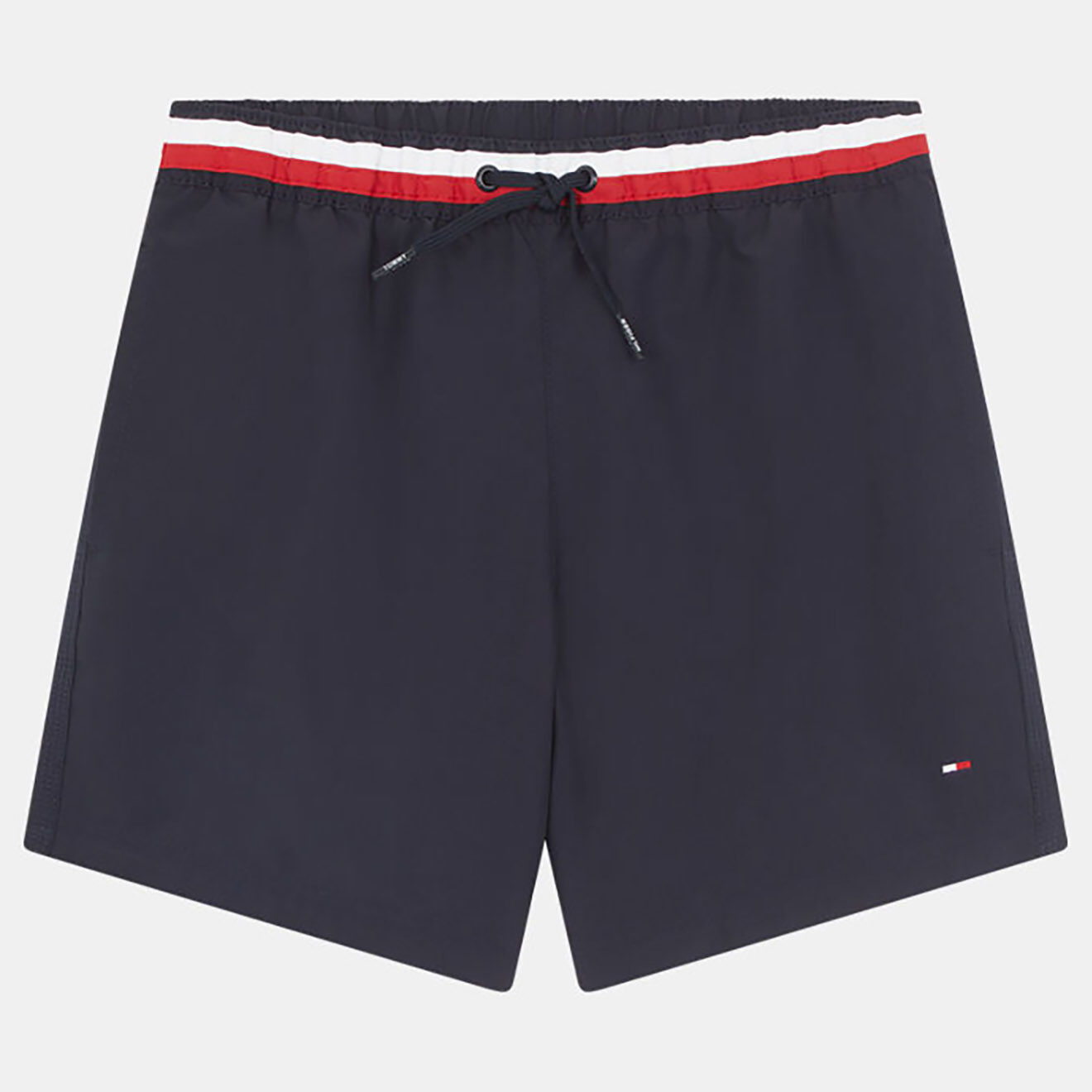 Tommy Hilfiger Short de bain bande logo bleu marine