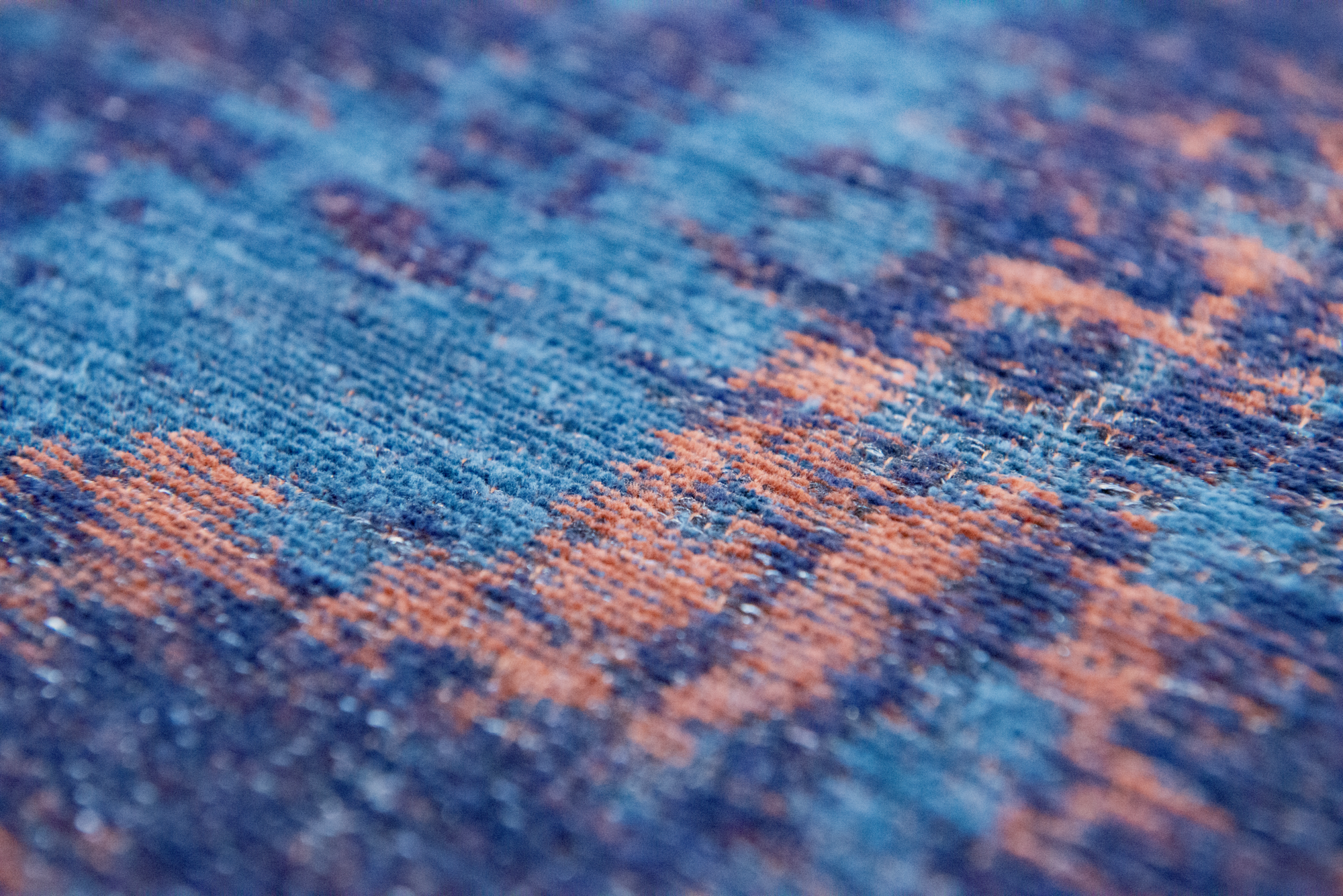 Ecorugs vloerkleed Venetian Dust blauw 170x240 cm