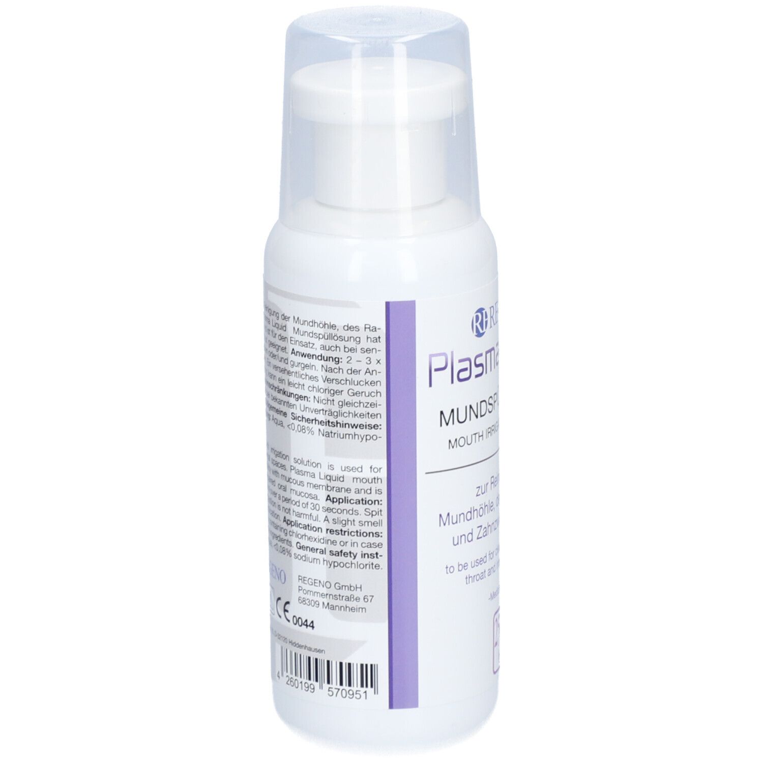 Plasma Liquid Mundspüllösung