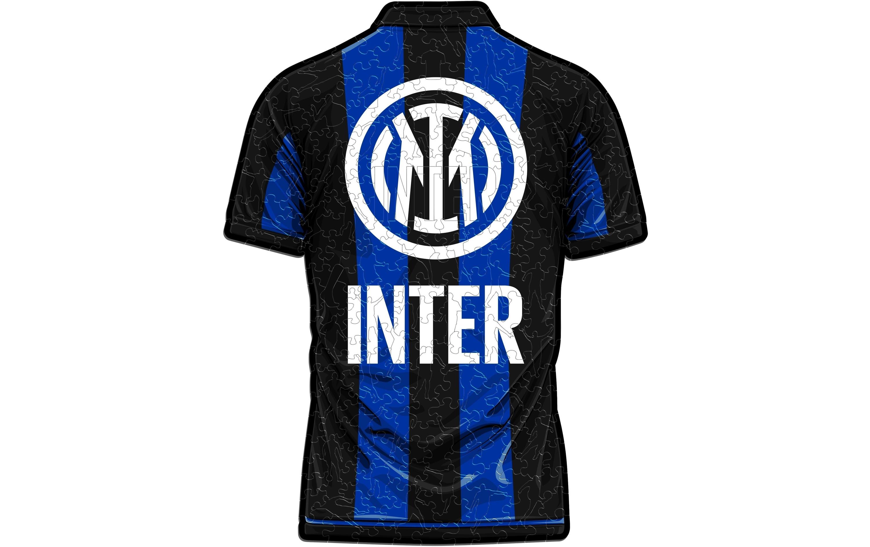 Holz-Puzzle FC Inter Mailand – TrikotPuzzle Trikot Mailand