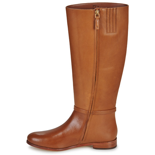 Lauren Ralph Lauren - BRIDGETTE-BOOTS-TALL BOOT Cognac