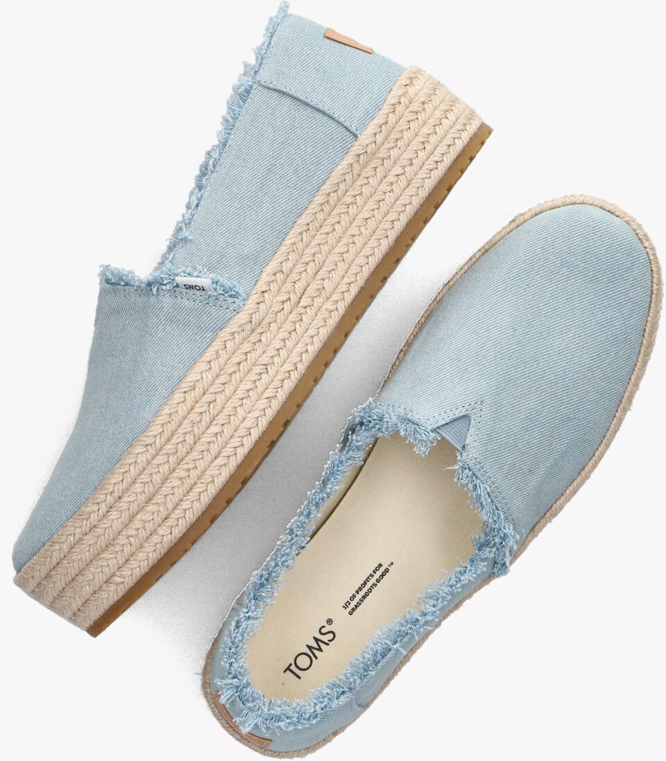 TOMS blauwe toms espadrilles valencia