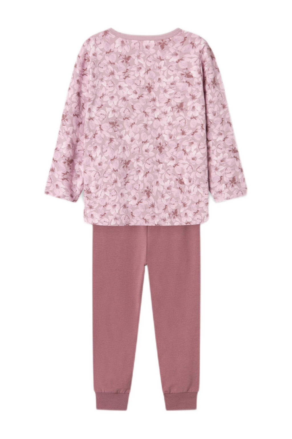 NAME IT pyjama NMFNIGHTSET FLOWER paars/mauve
