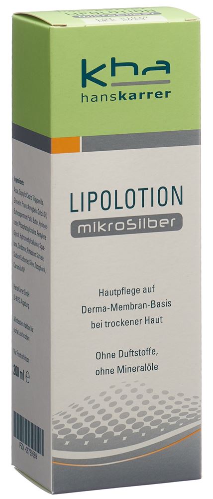 Hans Karrer Lipolotion MikroSilber Lot 200 ml