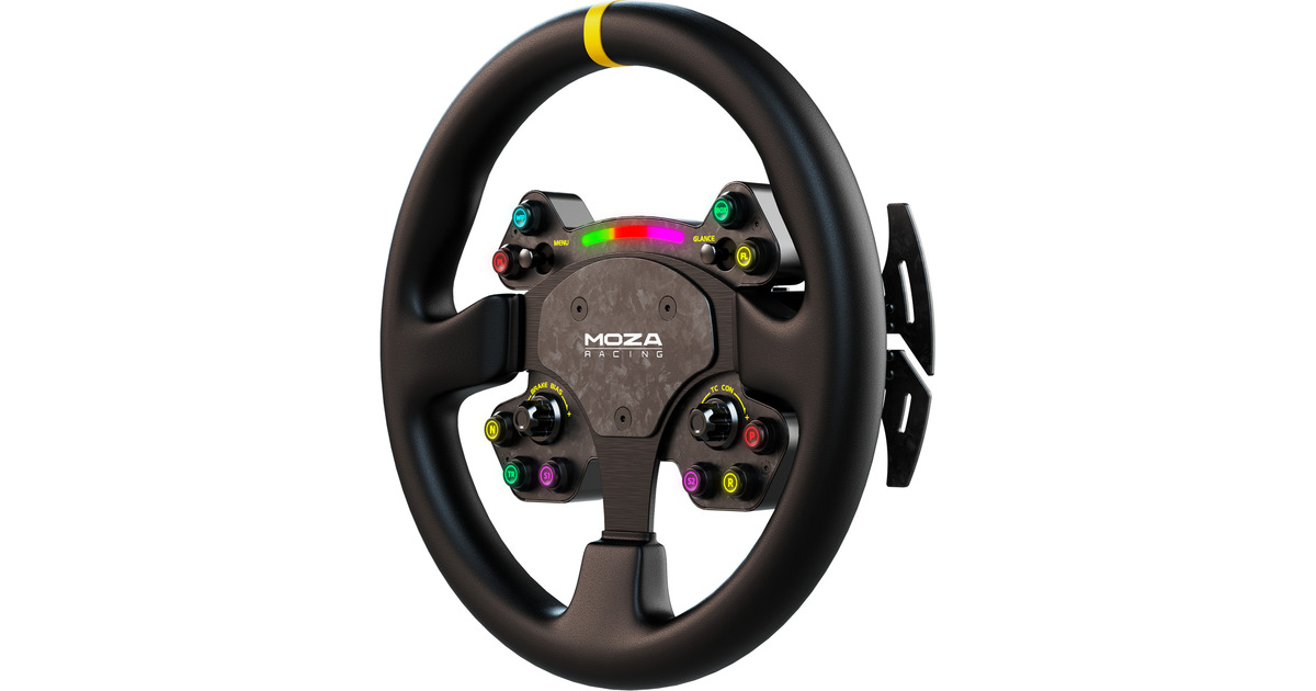 MOZAR9 V3 +RS V2 + SR-P bundel  (Zwart, Basis, stuur en pedalen)